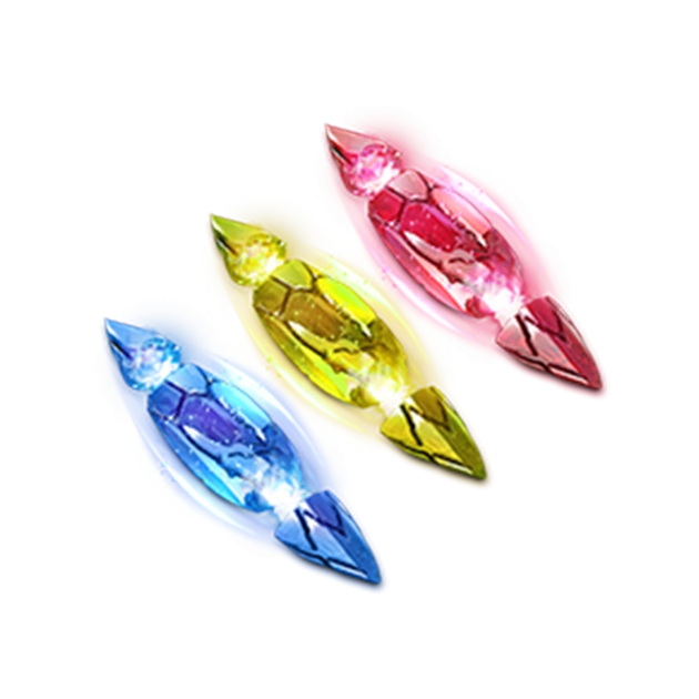 Tauforged Crimson, Amber & Azure Archon Shards (one each)