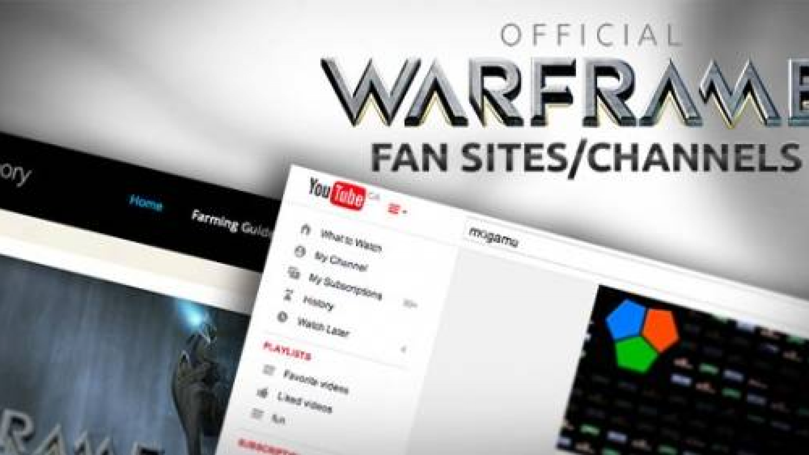 Warframe CALLING ALL WARFRAME FAN SITES AND CHANNELS
